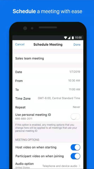 zoom视频会议安卓版