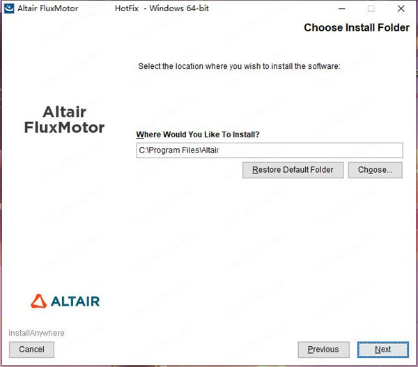 旋转电机设计软件 Altair FluxM