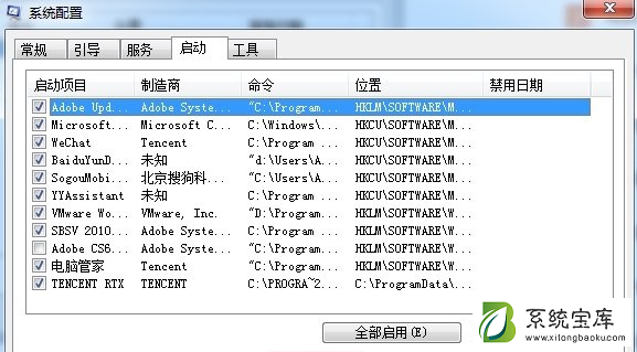 Win7电脑开机启动项要怎么设置？