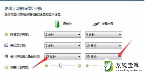 Win7电脑的自动休眠要怎么设置？